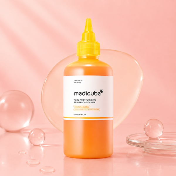 Kojic Acid Turmeric Resurfacing Toner for Face & Body 250ml